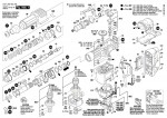 Bosch 0 611 245 742 GBH 11 DE Rotary Hammer 230 V / GB Spare Parts GBH11DE